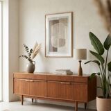 1960s Vintage Scandinavian Buffet Enfilade