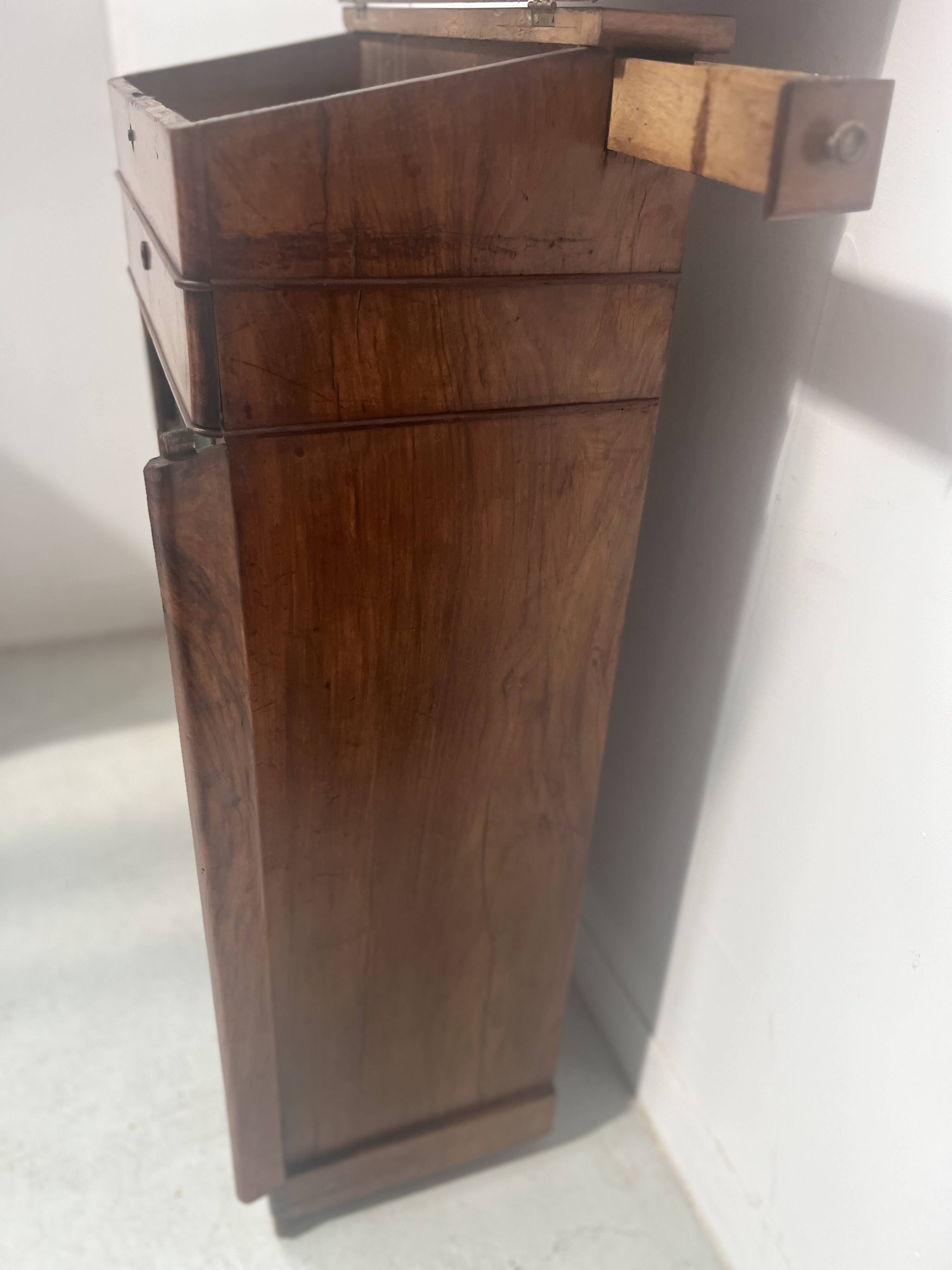 Old 19th century notary's clerk's desk