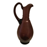 1 Biot bubble blown glass carafe, violet
