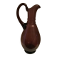 1 Biot bubble blown glass carafe, violet