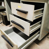 Metal industrial desk