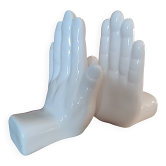 Ceramic bookends