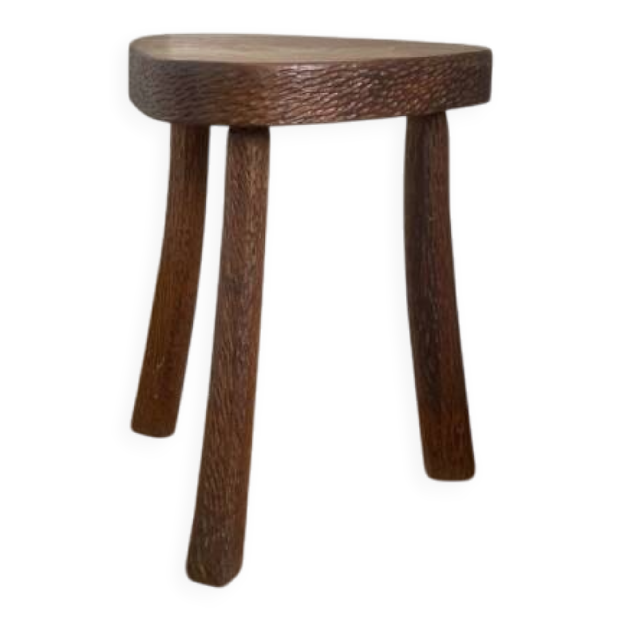 Brutalist tripod stool