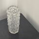 Clear decorative Vase sculpture with spikes, glass vase