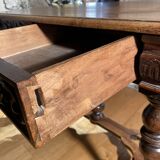 Table de style Louis XVIII , époque fin XIX siècle