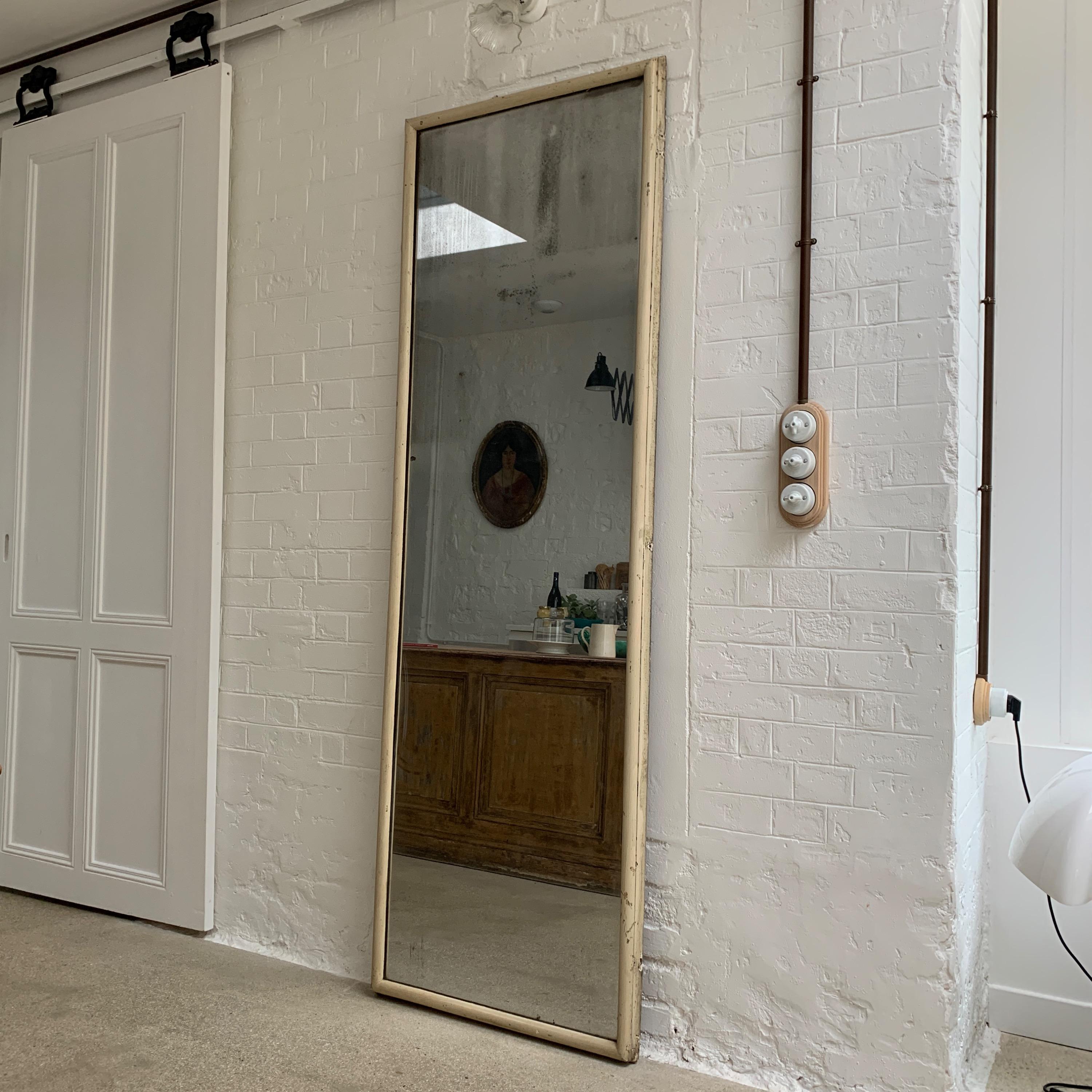 French mirror of 1880 212cm x 70cm