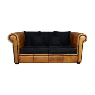 2.5-seater sheepskin sofa