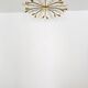 Large Austrian Brass Chandelier by Rupert Nikoll