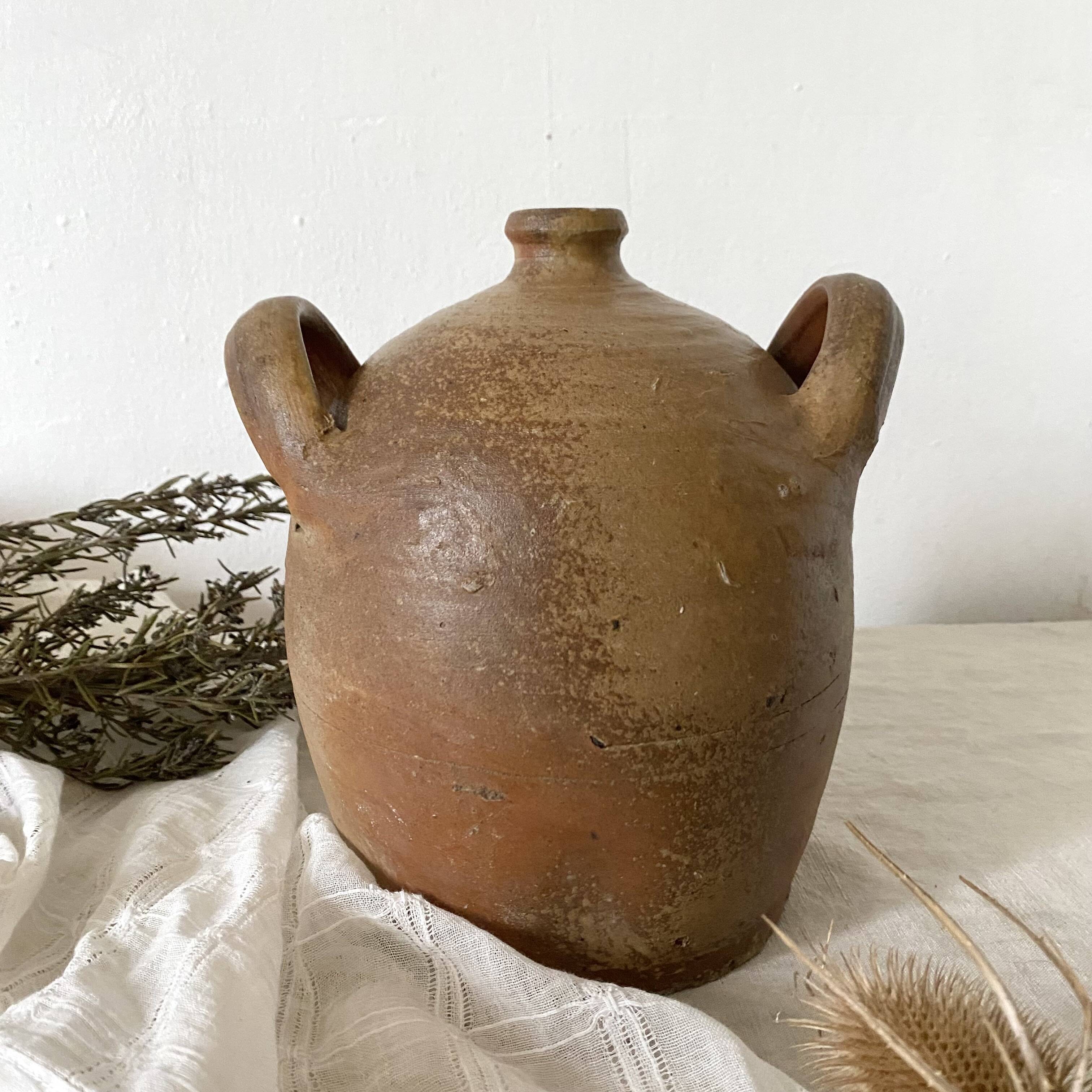 Jar, old terracotta pot
