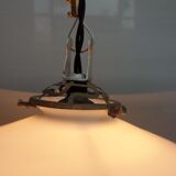 Opaline hanging lamp, 1900s