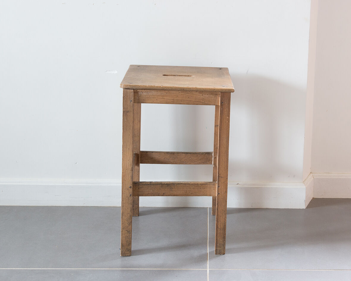 Wooden stool