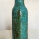 Vase de céramique en terre émaillée années 60s
