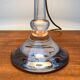 Mid-century German Tiffany glass table lamp by Ingo Maurer, 1960s.