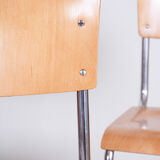 Set of four mart stam dining chairs - 1930s