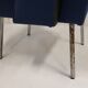 Paire de fauteuils "president" de jacques adnet 1950 vintage 50s 1950s