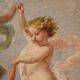 19th century Italian painting of a game of cherubs