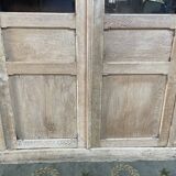 Aero gummed solid oak bookcase 19th