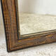 Louis Philippe mirror in wood and varnished stucco