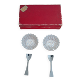 Crystal salt and pepper shaker set