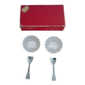 Crystal salt and pepper shaker set