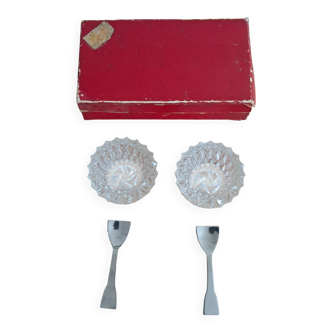 Crystal salt and pepper shaker set