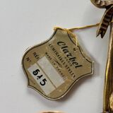 Gilded bronze wall sconces