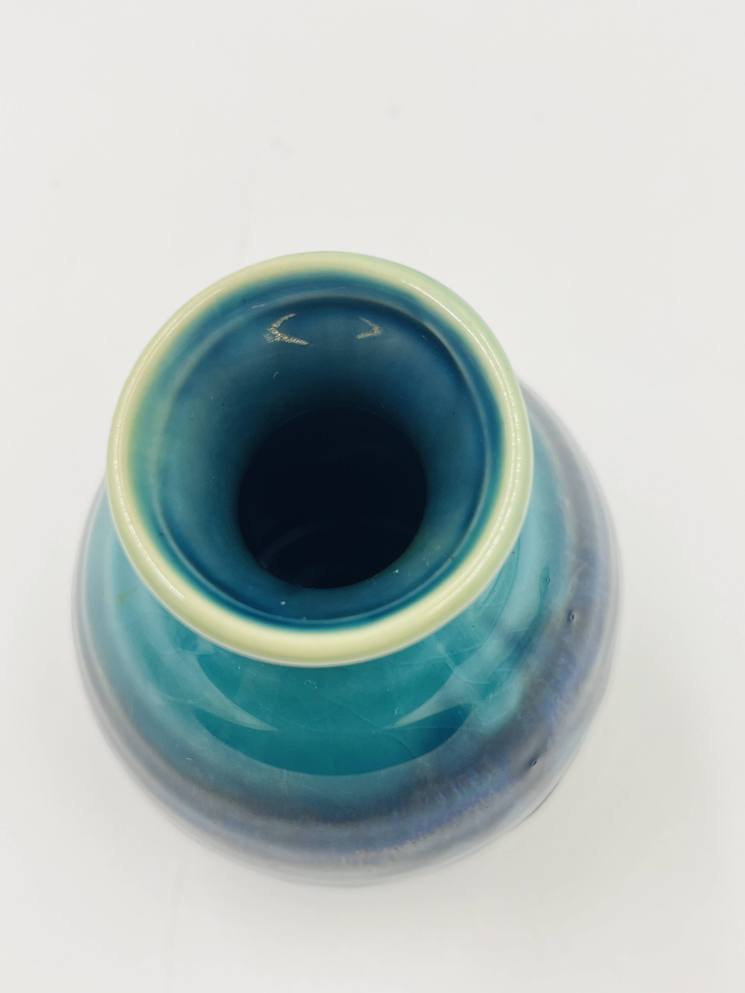 Japanese sake service in Mino Seiryu ceramic.