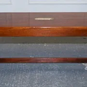 Reh Kennedy Military Campaign Vintage Coffee Table from Harrods London
