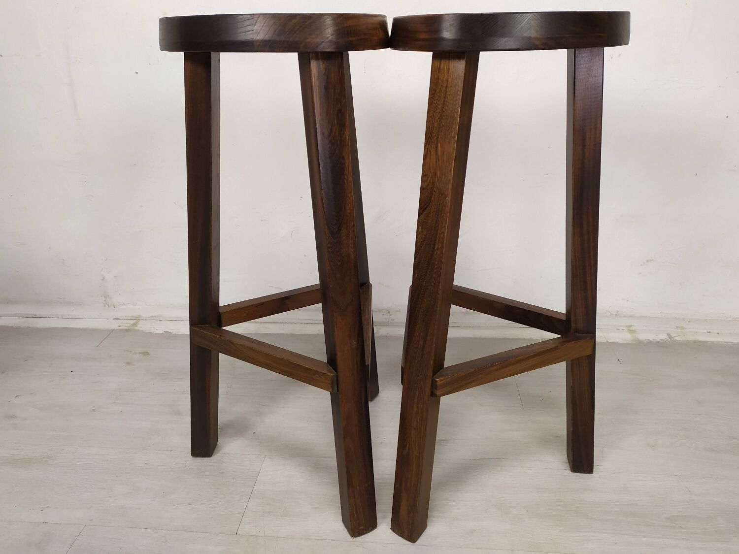 Brutalist bar stools