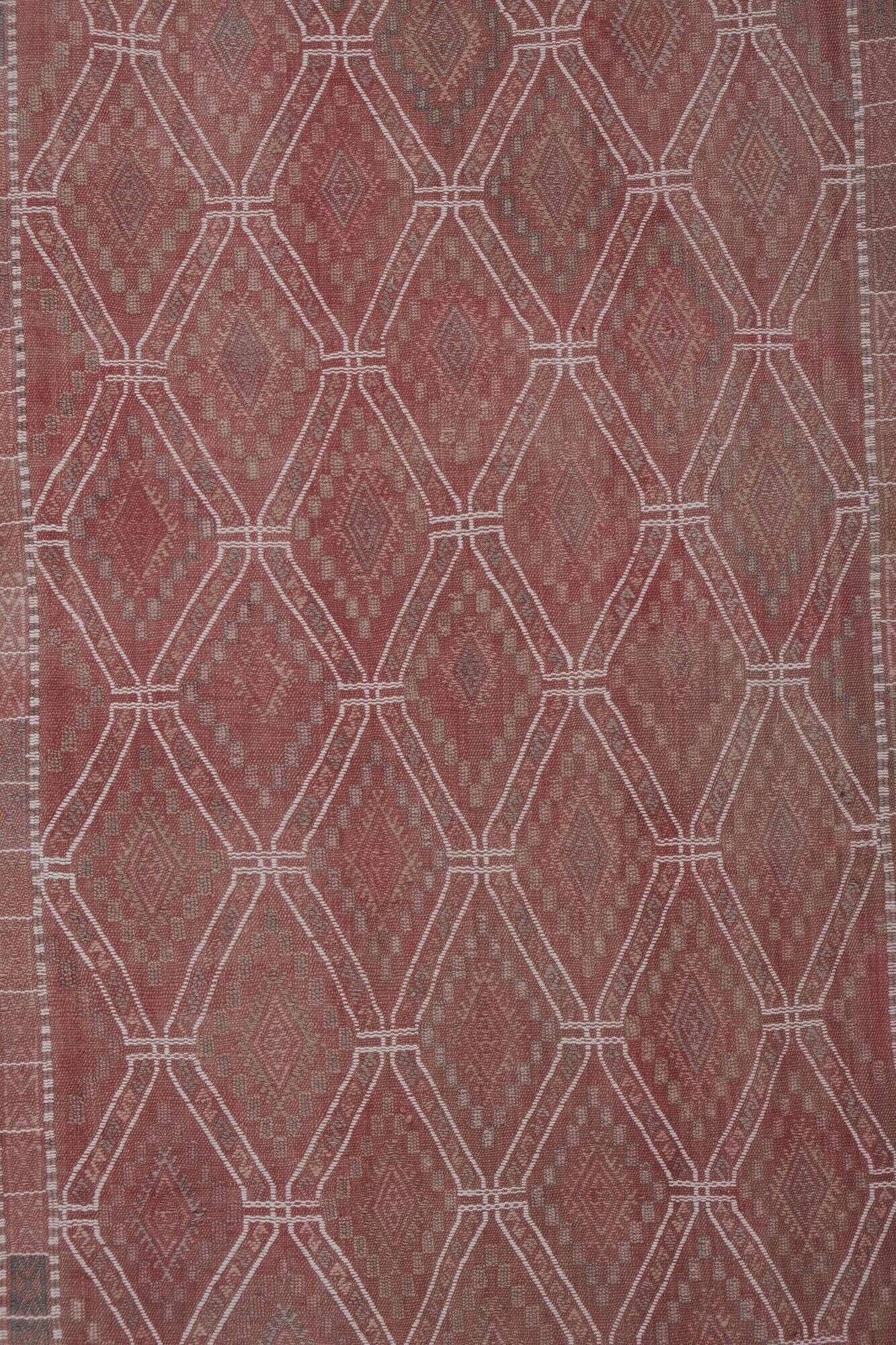 Vintage Turkish hallway rug 85x293 cm