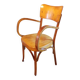 Fauteuil Baumann ancien en bois courbé