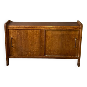 Small vintage wooden storage unit