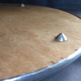 Round mirror tray polylobed side sockets 40/50 years