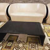 80's sofa armchair coffee table set