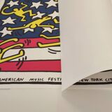 Affiche offset Keith Haring