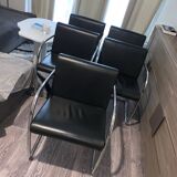 Set of 5 BRNO office chairs, Fasem