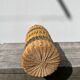 Large vintage woven rattan vase 1960s