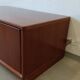 Low teak chest