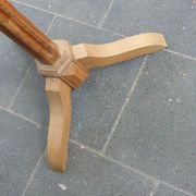 Coat rack in wood and metal