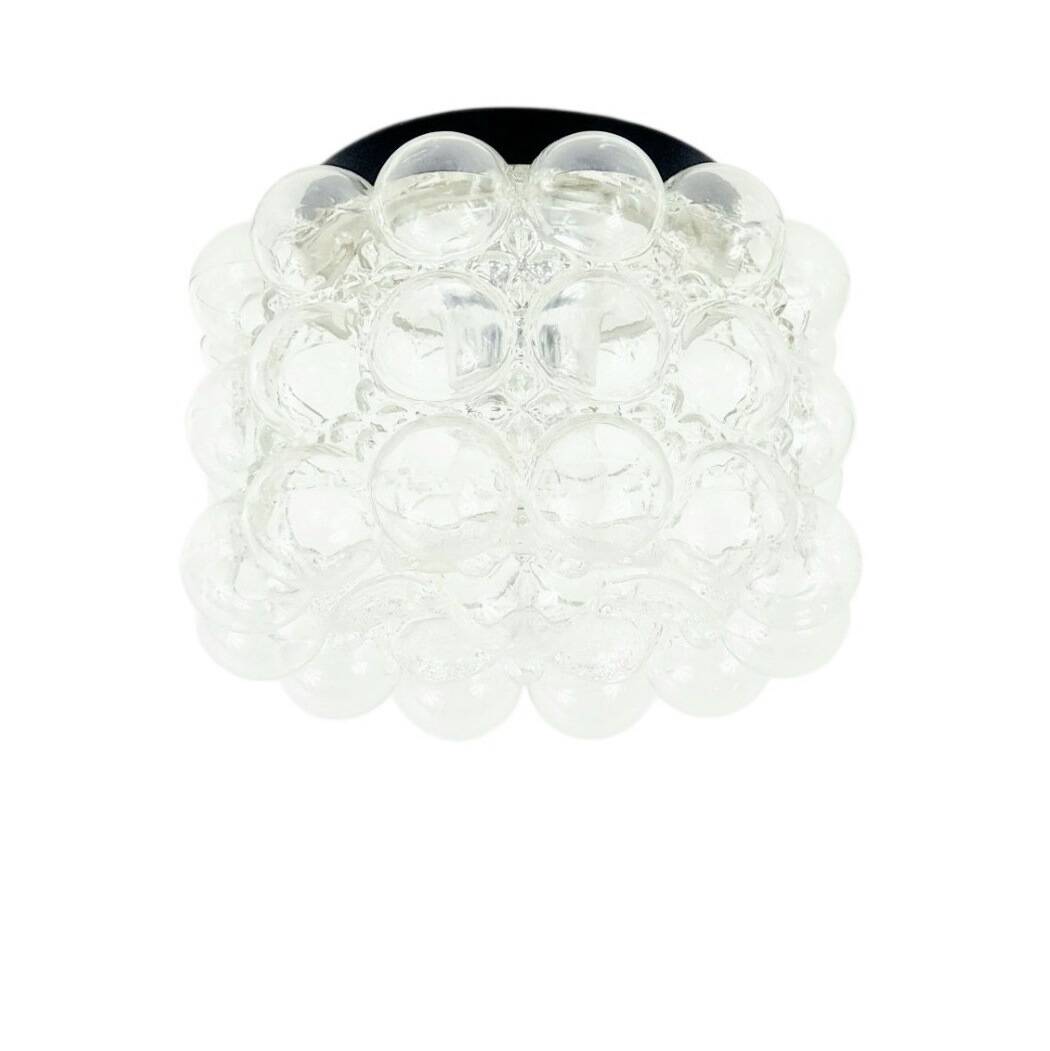 Transparent Bubble Glass Ceiling Light by Helena Tynell for Limburg, 1960s