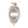 Antique Regency mirror in gilded wood, Italy, early 20th century.