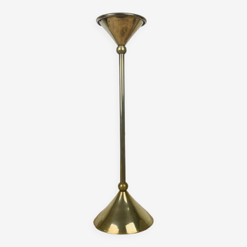 Scandinavian brass candle holder 30 cm