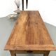 Table en noyer massif - Pieds Fuseaux