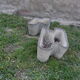 Pair of cement planters