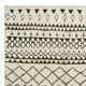 Contemporary Handmade Moroccan Tulu Rug Made of Natural Undyed Wool