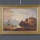 "Tableau 'Light on the Port', French school of the 19th century"
