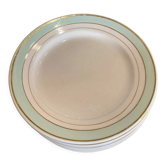 Dessert plate porcelain of Luneville Epinay