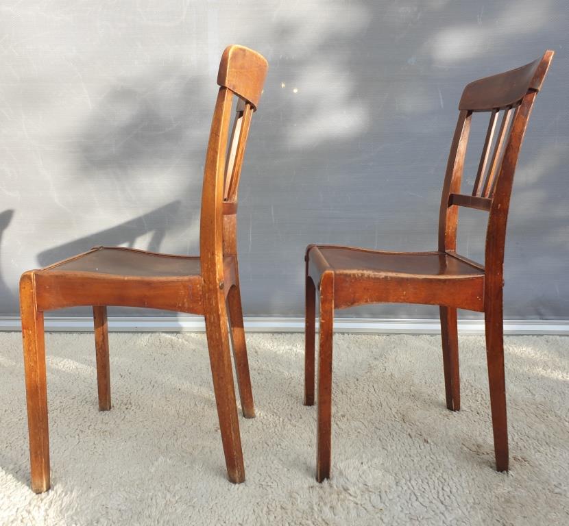 Pair bistrot chairs Stella 1934