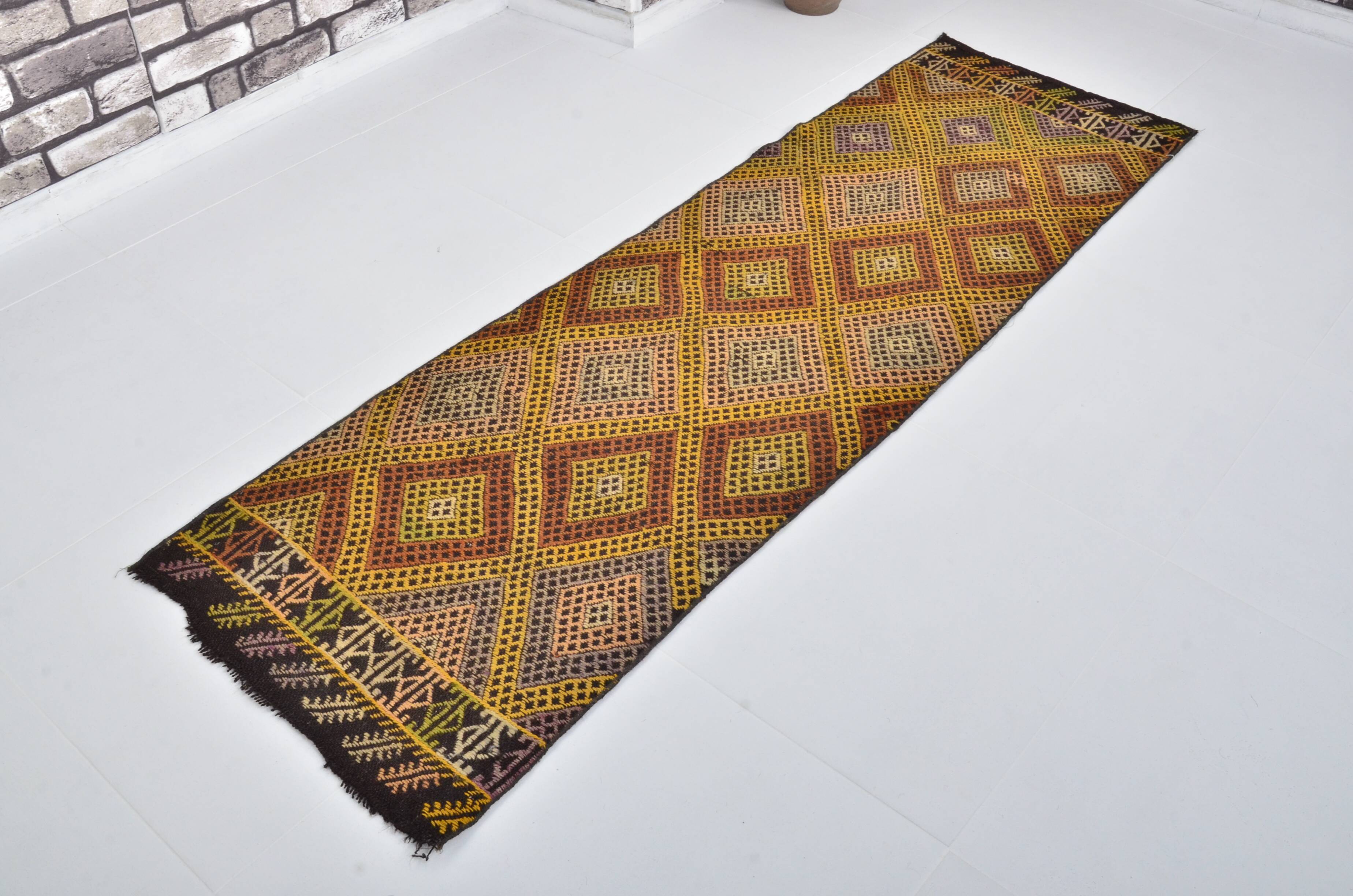 Tribal Vintage Oushak Kilim Rug sku 3399