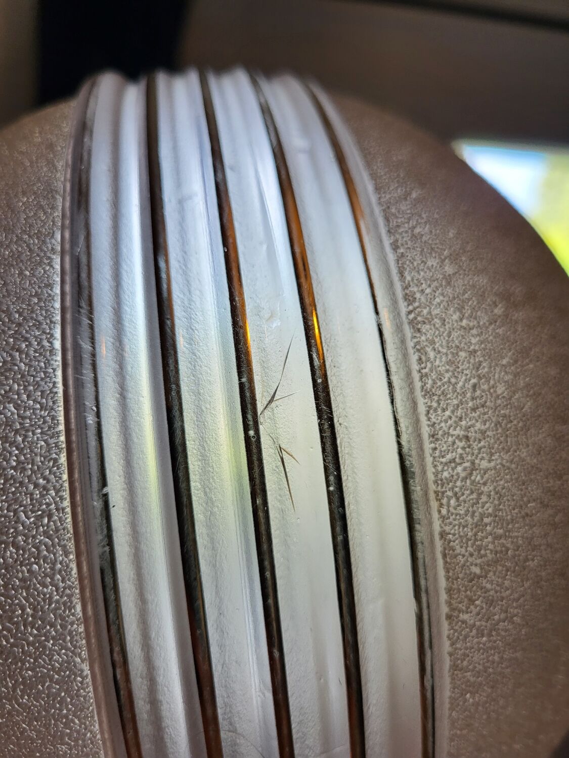 Old opaline pink ball ceiling light vintage frosted glass aluminum support suspension